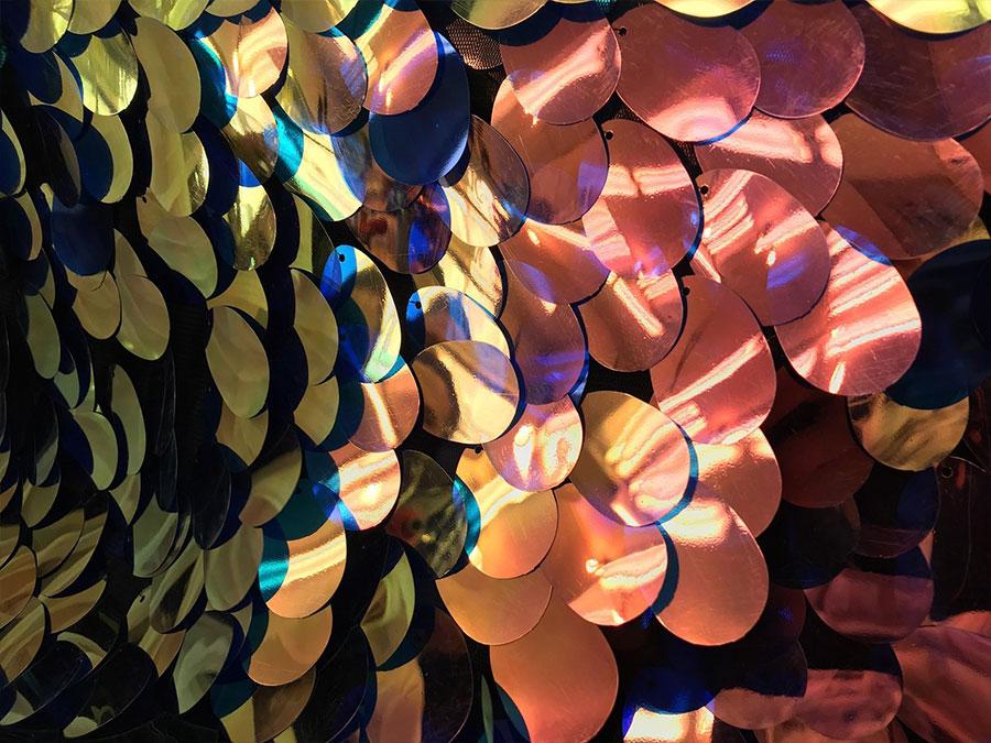 Oval Teardrop Mermaid Fabric Shiny Sequin BtyICEFABRICICE FABRICSMulti-ColorOval Teardrop Mermaid Fabric Shiny Sequin Bty ICEFABRIC