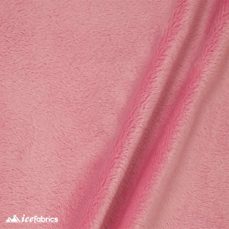 Pink Ice Fabrics Minky Fabric Wholesale mm