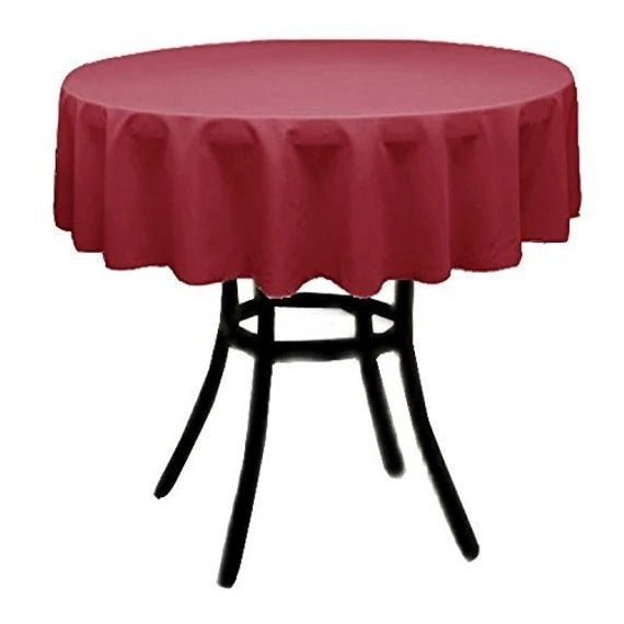 Polyester Poplin Tablecloth 36-Inch Round, Decoration Shop Prom Wedding TableclothsICE FABRICSICE FABRICSRedPolyester Poplin Tablecloth 36-Inch Round, Decoration Shop Prom Wedding Tablecloths ICE FABRICS