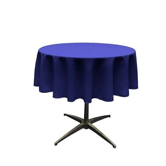 Polyester Poplin Tablecloth 51-Inch Round, Dark Runners Decorations Fashion Wedding Decor PromICE FABRICSICE FABRICSRoyal BluePolyester Poplin Tablecloth 51-Inch Round, Dark Runners Decorations Fashion Wedding Decor Prom ICE FABRICS