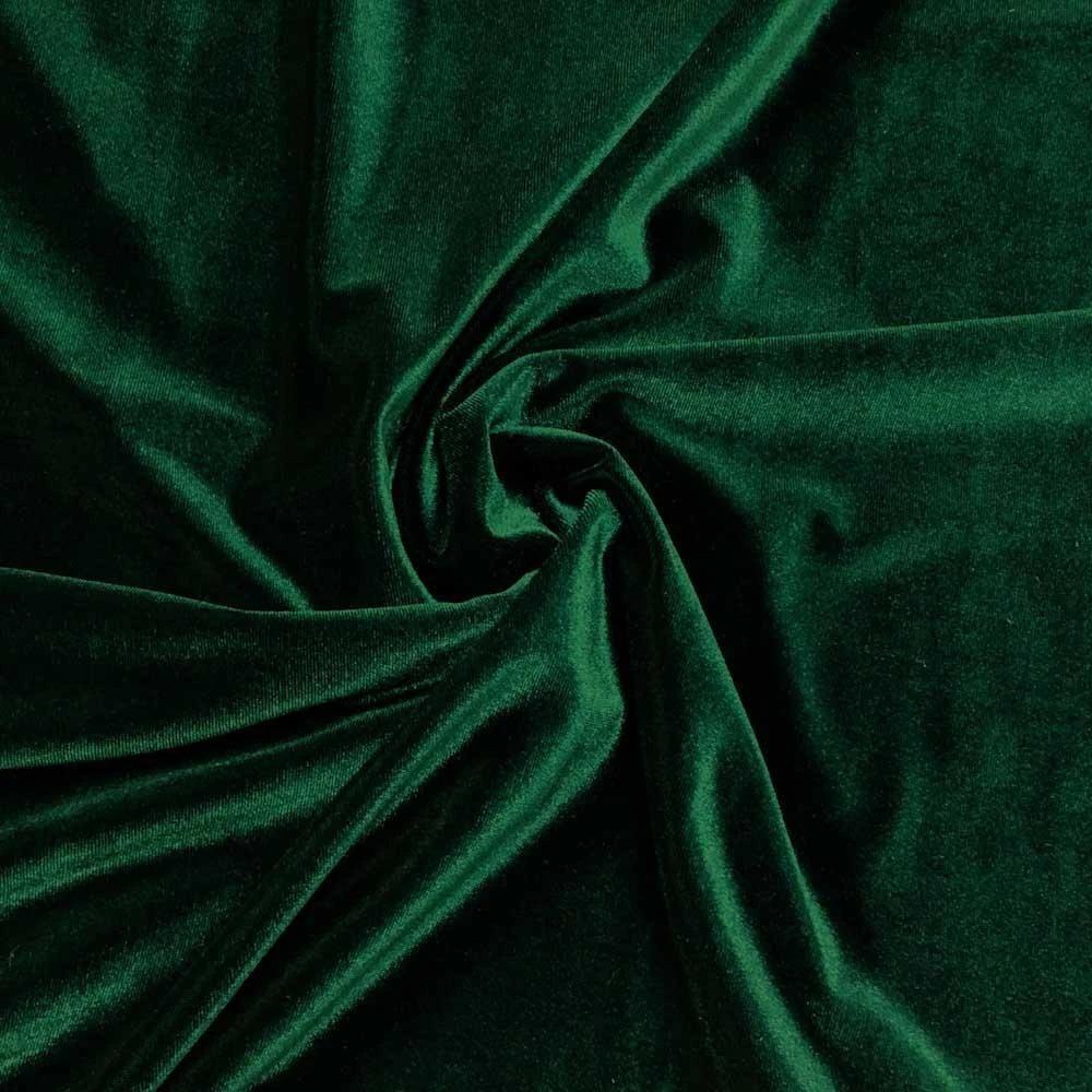 Polyester Stretch Velvet Fabric By The YardVelvet FabricICEFABRICICE FABRICS1Hunter GreenPolyester Stretch Velvet Fabric By The Yard ICEFABRIC