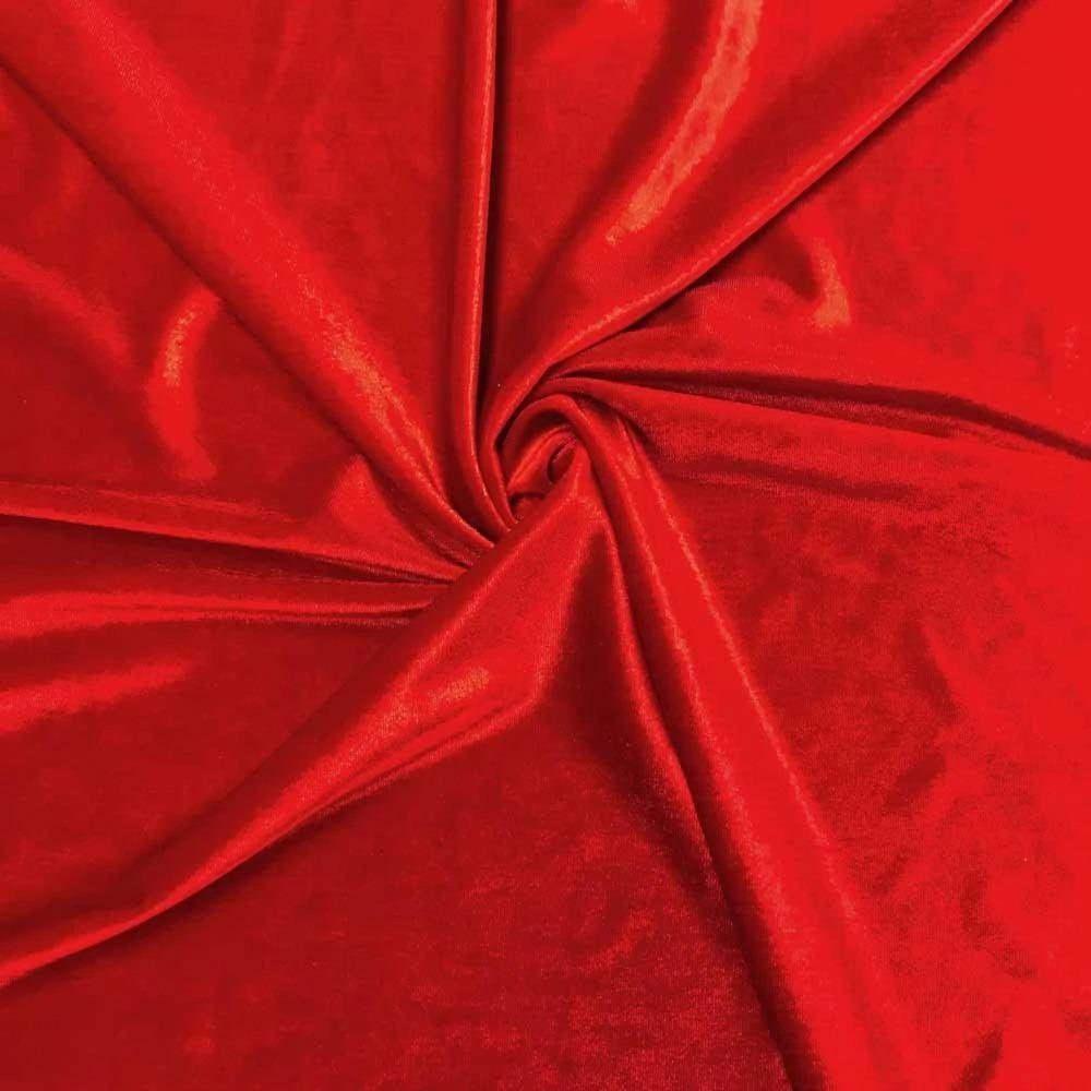 Polyester Stretch Velvet Fabric By The YardVelvet FabricICEFABRICICE FABRICS1RedPolyester Stretch Velvet Fabric By The Yard ICEFABRIC
