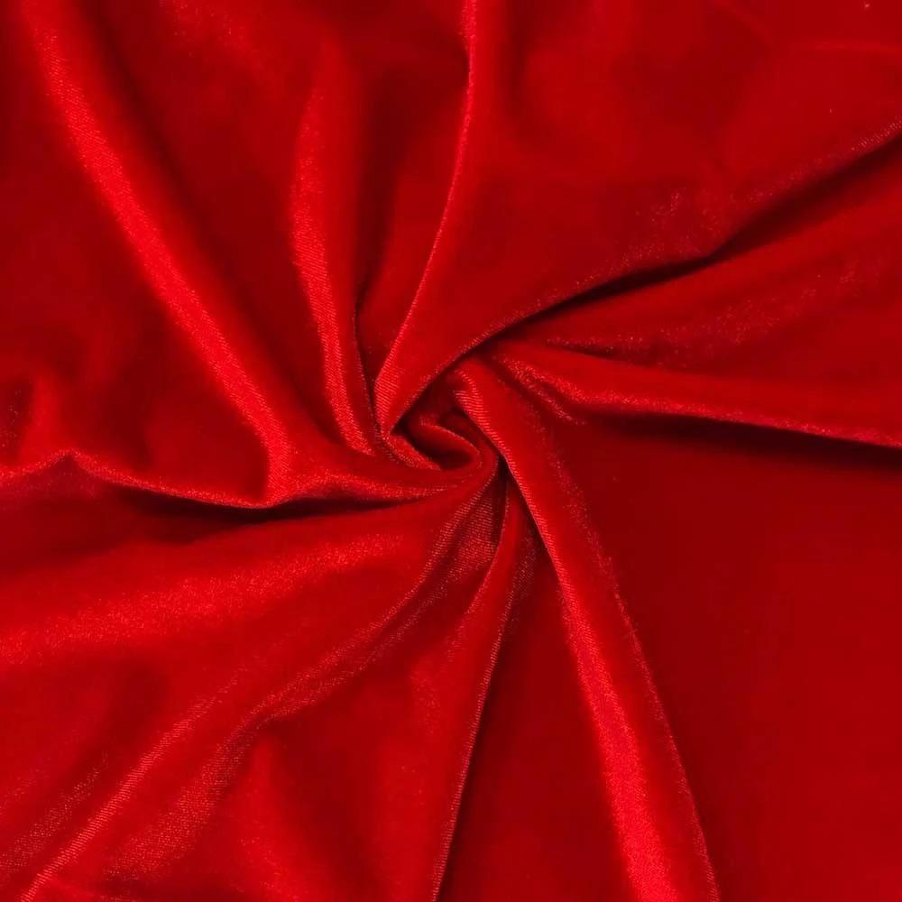 Polyester Stretch Velvet Fabric By The YardVelvet FabricICEFABRICICE FABRICS1RedPolyester Stretch Velvet Fabric By The Yard ICEFABRIC