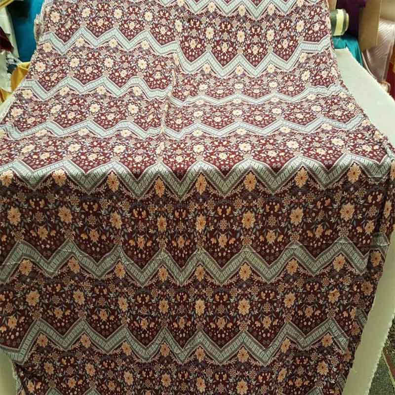 Rayon Challis Burgundy Gray Peach Floral Flowers Chevron Soft Flowy Organic FabricChallis FabricICEFABRICICE FABRICSRayon Challis Burgundy Gray Peach Floral Flowers Chevron Soft Flowy Organic Fabric ICEFABRIC