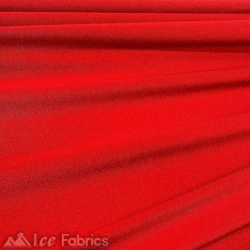 Red 4 Way Stretch Nylon Spandex Fabric WholesaleICE FABRICSICE FABRICSBy The Roll (72" Wide)Red 4 Way Stretch Nylon Spandex Fabric Wholesale ICE FABRICS