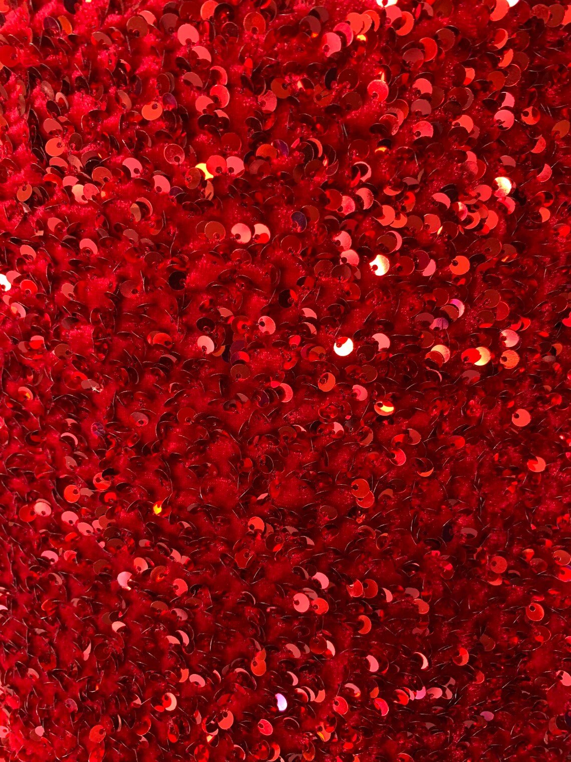 Red Iridescent Mermaid Stretch Velvet Sequin FabricICE FABRICSICE FABRICSPer YardRed Iridescent Mermaid Stretch Velvet Sequin Fabric ICE FABRICS