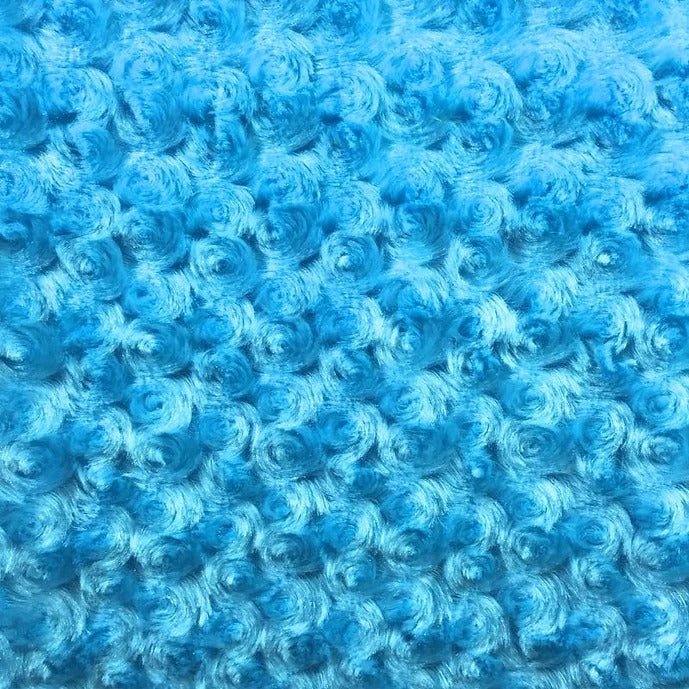 Rich Rose Rosette Floral Minky Fabric | Super Soft FabricICE FABRICSICE FABRICSTurquoiseBy The Yard (60 inches Wide)Rich Rose Rosette Floral Minky Fabric | Super Soft Fabric ICE FABRICS