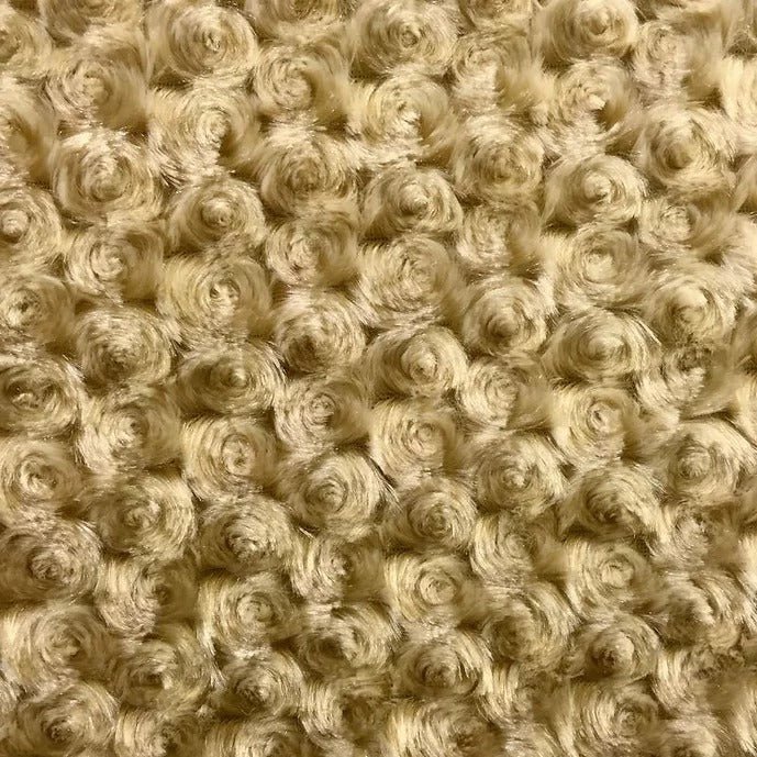 Rich Rose Rosette Floral Minky Fabric | Super Soft FabricICE FABRICSICE FABRICSCamelBy The Yard (60 inches Wide)Rich Rose Rosette Floral Minky Fabric | Super Soft Fabric ICE FABRICS