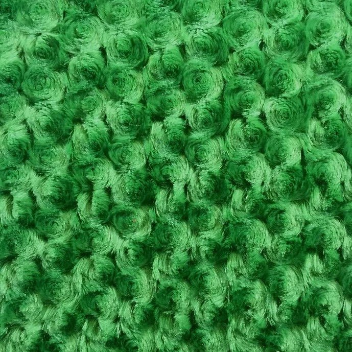 Rich Rose Rosette Floral Minky Fabric | Super Soft FabricICE FABRICSICE FABRICSGreenBy The Yard (60 inches Wide)Rich Rose Rosette Floral Minky Fabric | Super Soft Fabric ICE FABRICS