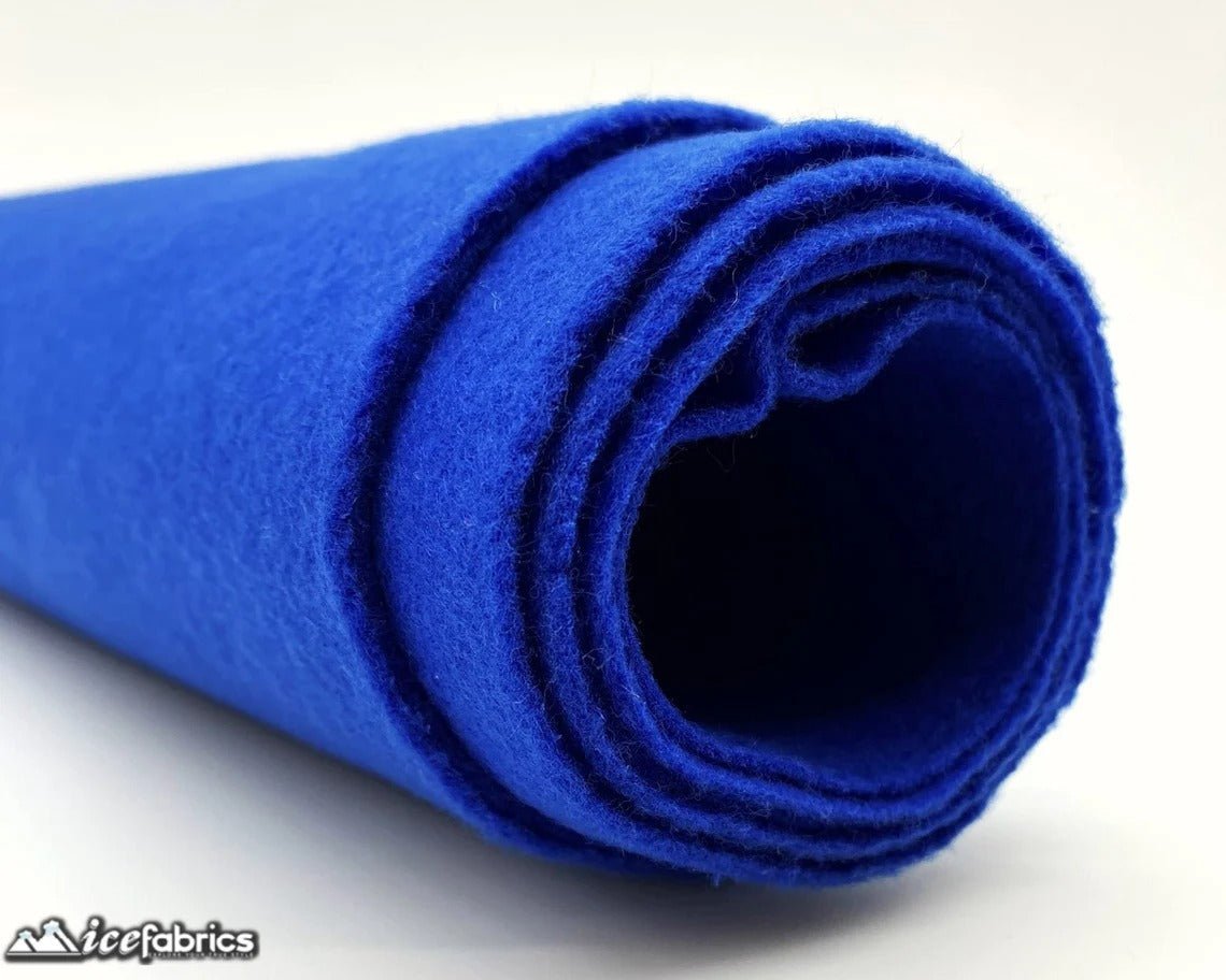 Royal Blue Acrylic Wholesale Felt Fabric 1.6mm ThickICE FABRICSICE FABRICSBy The Roll (72" Wide)Royal Blue Acrylic Wholesale Felt Fabric (20 Yards Bolt ) 1.6mm Thick ICE FABRICS