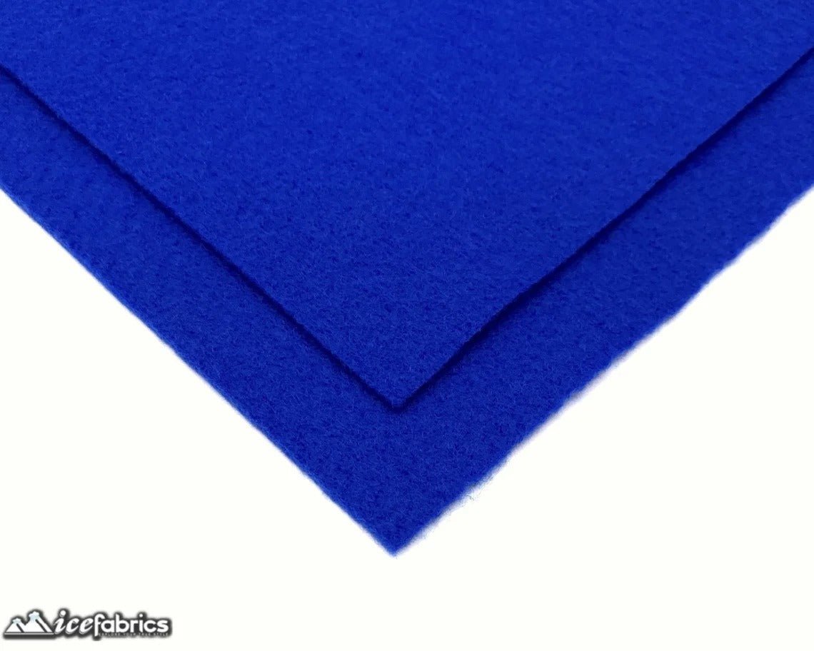 Royal Blue Acrylic Wholesale Felt Fabric 1.6mm ThickICE FABRICSICE FABRICSBy The Roll (72" Wide)Royal Blue Acrylic Wholesale Felt Fabric (20 Yards Bolt ) 1.6mm Thick ICE FABRICS