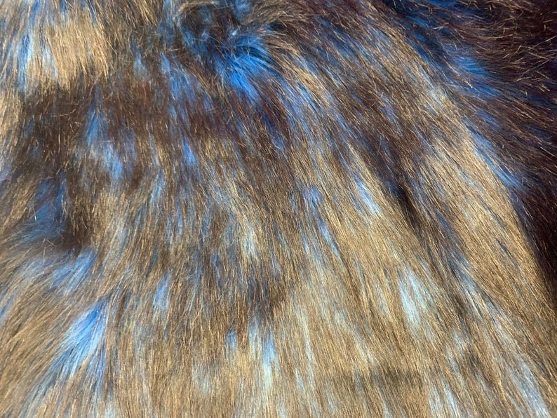 Royal Blue Husky Faux Fur Fabric - Luxury Shaggy Fur FabricICE FABRICSICE FABRICSRoyal Blue Husky Faux Fur Fabric - Luxury Shaggy Fur Fabric ICE FABRICS