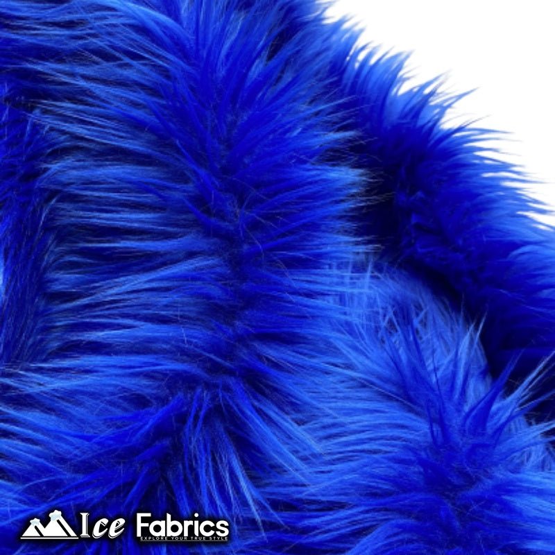 Royal Blue Mohair Faux Fur Fabric Wholesale (20 Yards Bolt)ICE FABRICSICE FABRICSLong pile 2.5” to 3”20 Yards Roll (60” Wide )Royal Blue Mohair Faux Fur Fabric Wholesale (20 Yards Bolt) ICE FABRICS