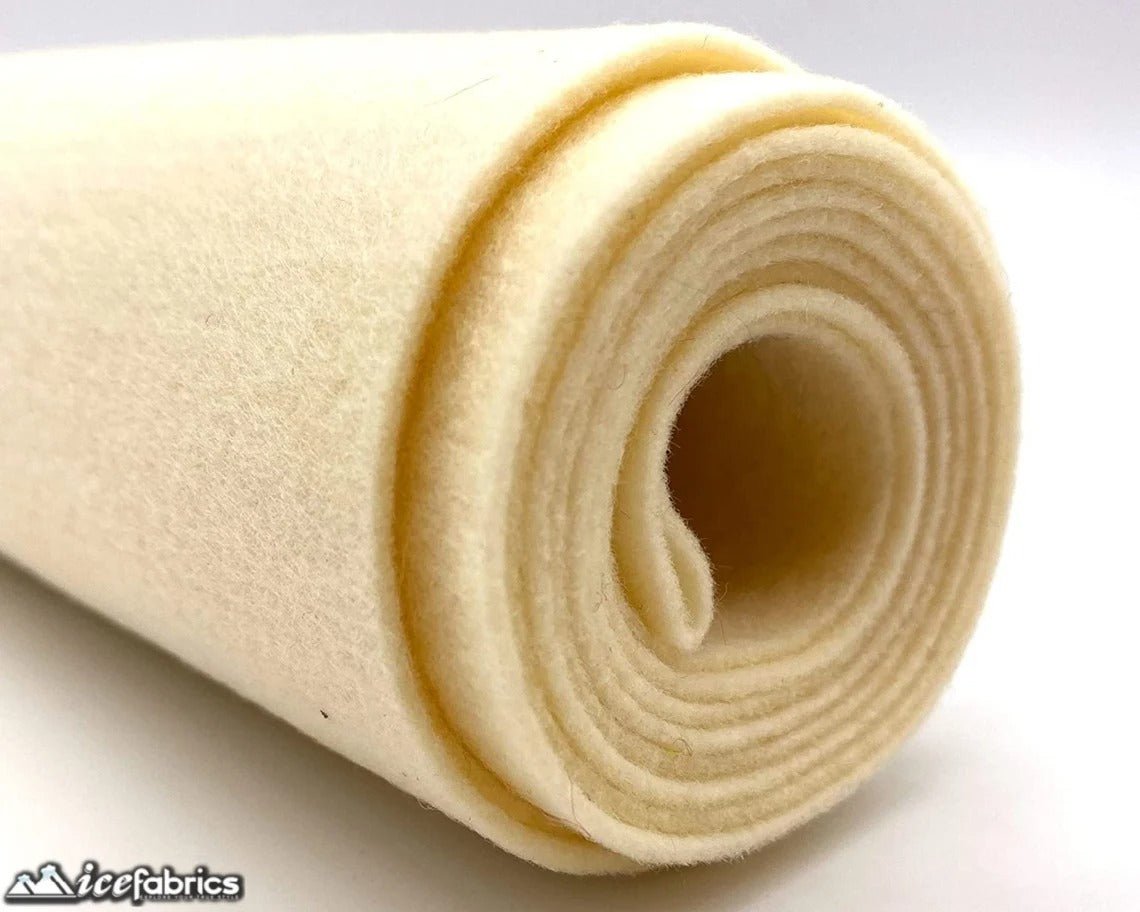 Sand Wholesale Felt Fabric 1.6mm ThickICE FABRICSICE FABRICSBy The Roll (72" Wide)Sand Wholesale Felt Fabric (20 Yards Bolt ) 1.6mm Thick ICE FABRICS