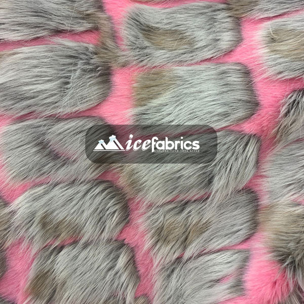 Sexy Fashion Fabric Faux Fur Fabric By The Yard Faux Fur Material PinkICEFABRICICE FABRICSSexy Fashion Fabric Faux Fur Fabric By The Yard Faux Fur Material Pink ICEFABRIC
