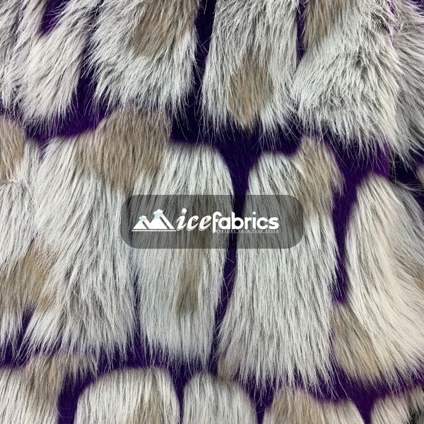 Sexy Fashion Fabric Faux Fur Fabric By The Yard Faux Fur Material PurpleICEFABRICICE FABRICSSexy Fashion Fabric Faux Fur Fabric By The Yard Faux Fur Material Purple ICEFABRIC