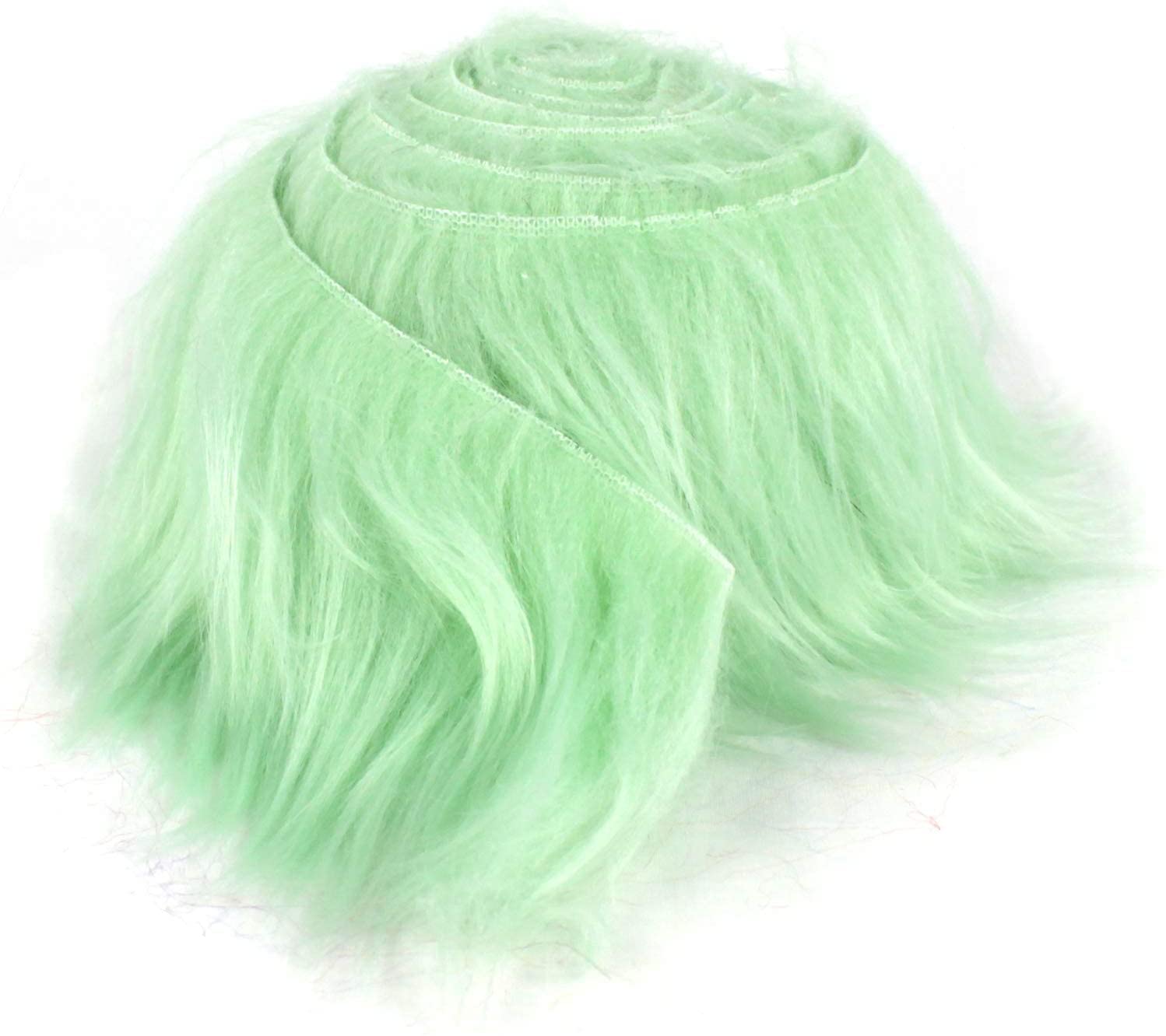 Shaggy Mohair Faux Fur Fabric Strips Ribbon | Precut Faux Fur TrimICE FABRICSICE FABRICSMohair Shaggy Stripe Mint2’’ Wide X 60’’ LongMintShaggy Mohair Faux Fur Fabric Strips Ribbon | Precut Faux Fur Trim ICE FABRICS