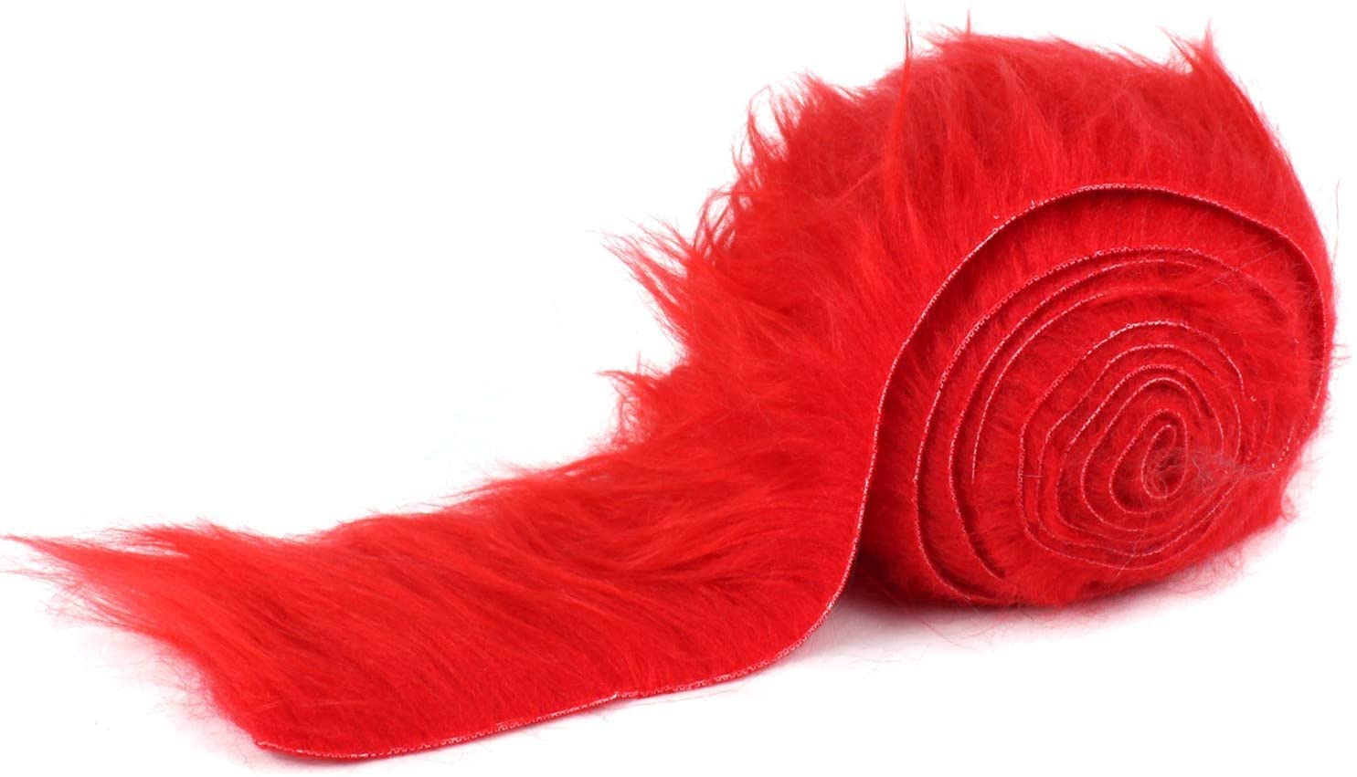 Shaggy Mohair Faux Fur Fabric Strips Ribbon | Precut Faux Fur TrimICE FABRICSICE FABRICSMohair Shaggy Stripe Red2’’ Wide X 60’’ LongRedShaggy Mohair Faux Fur Fabric Strips Ribbon | Precut Faux Fur Trim ICE FABRICS