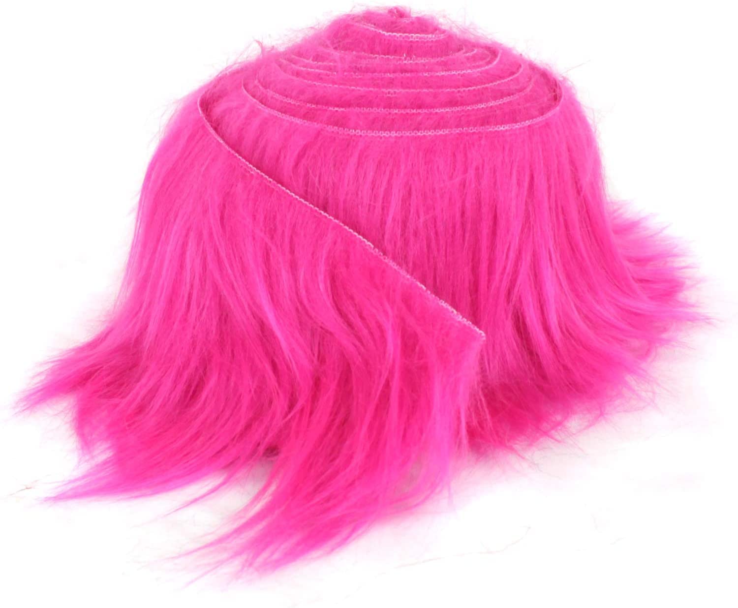 Shaggy Mohair Faux Fur Fabric Strips Ribbon | Precut Faux Fur TrimICE FABRICSICE FABRICSMohair Shaggy Stripe Fuchsia2’’ Wide X 60’’ LongFuchsiaShaggy Mohair Faux Fur Fabric Strips Ribbon | Precut Faux Fur Trim ICE FABRICS