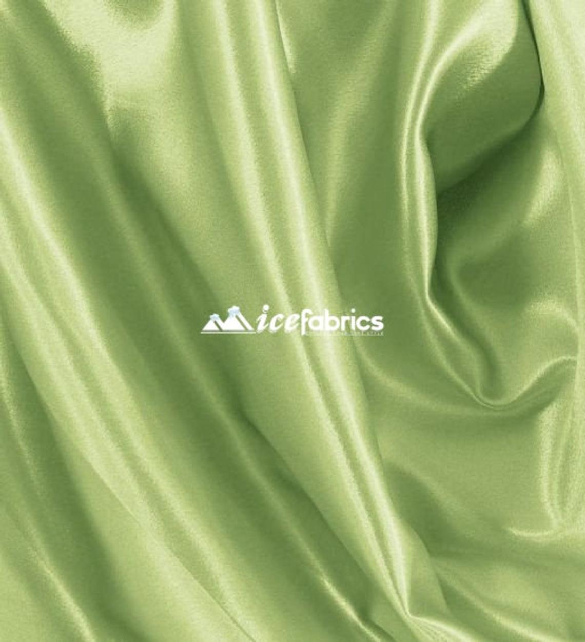 Silky Charmeuse Stretch Satin Fabric By The Roll(25 yards) Wholesale FabricSatin FabricICEFABRICICE FABRICSSageBy The Roll (60" Wide)Silky Charmeuse Stretch Satin Fabric By The Roll(25 yards) Wholesale Fabric ICEFABRIC