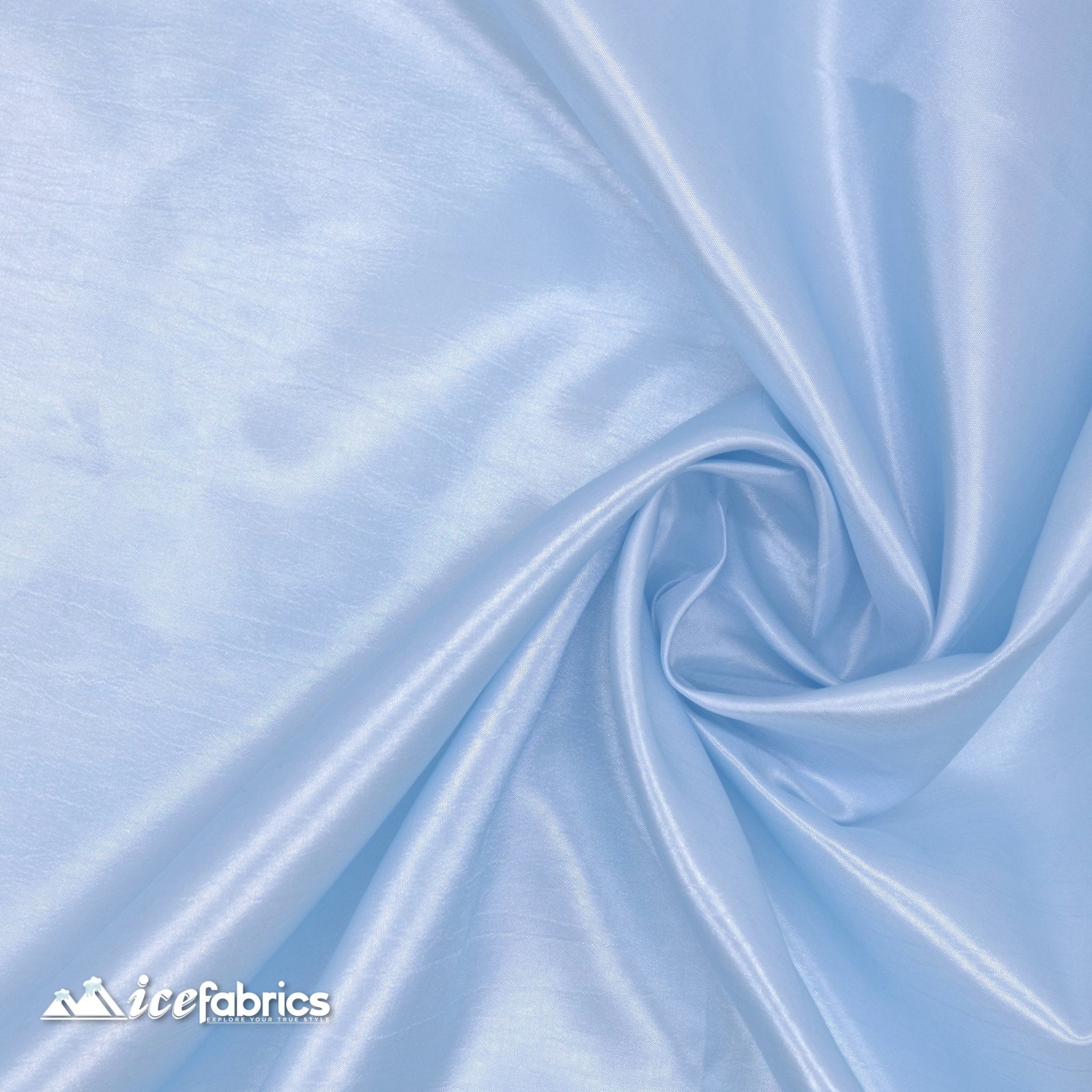Sky Blue Luxury Solid/ Taffeta Fabric / Fashion FabricTaffeta FabricICEFABRICICE FABRICSSky BluePer YardSky Blue Luxury Solid/ Taffeta Fabric / Fashion Fabric ICEFABRIC