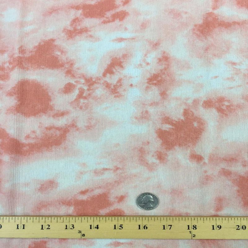Soft Organic Crepon Blush Peach Abstract 51-52 Inches Wide Rayon Challis FabricICEFABRICICE FABRICSChallis FabricSoft Organic Crepon Blush Peach Abstract 51-52 Inches Wide Rayon Challis Fabric ICEFABRIC