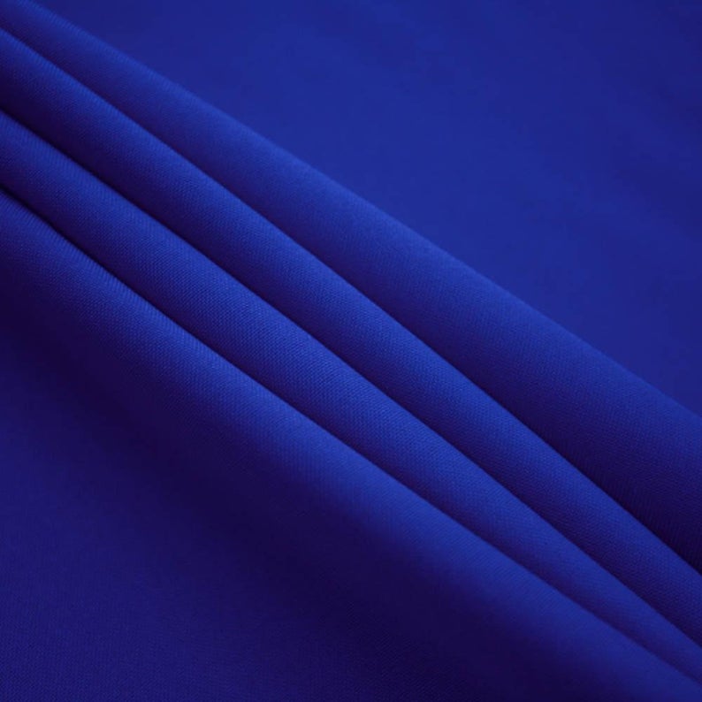 Solid Poly Poplin Fabric/ ‘’60 inches width/ Royal BluePoplin FabricICE FABRICSICE FABRICSSolid Poly Poplin Fabric/ ‘’60 inches width/ Royal Blue ICE FABRICS