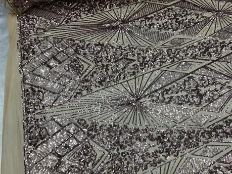 STRETCH SEQUINS Fabric By The Yard_4 Way Stretch Sequins Spandex Mesh Power Mesh Sequins Lace//Embroider Geometric Prom SequinsICEFABRICICE FABRICSDusty RoseSTRETCH SEQUINS Fabric By The Yard_4 Way Stretch Sequins Spandex Mesh Power Mesh Sequins Lace//Embroider Geometric Prom Sequins ICEFABRIC