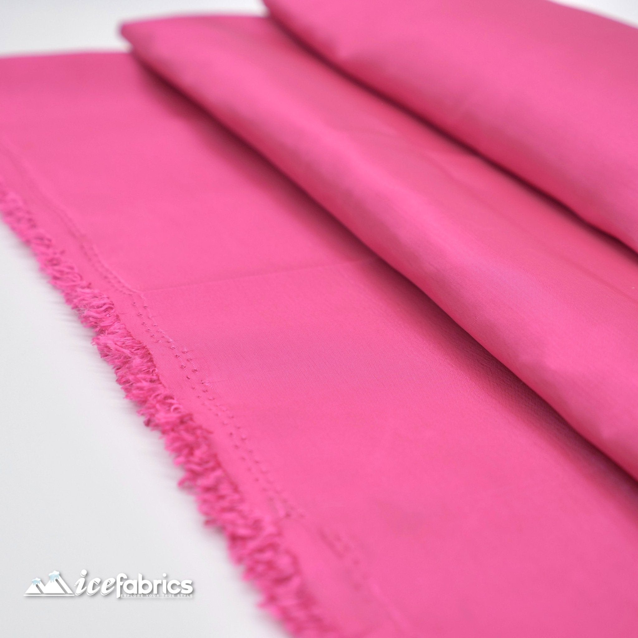 Taffeta Fabric By The Roll (20 yards)Taffeta Wholesale FabricTaffeta FabricICEFABRICICE FABRICSHot PinkBy The Roll (60" Wide)Taffeta Fabric By The Roll (20 yards)Taffeta Wholesale Fabric ICEFABRIC