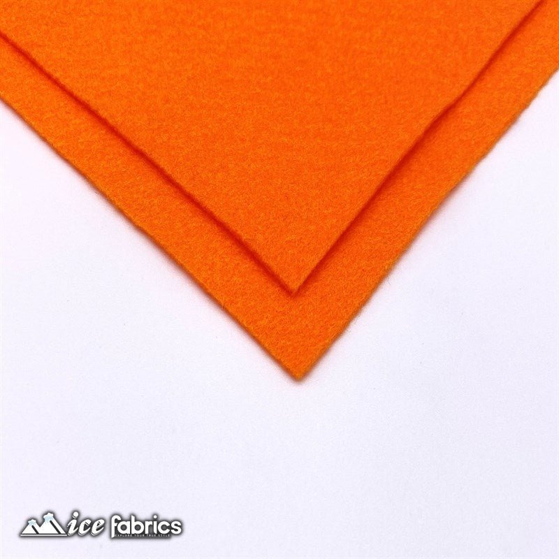 Tangerine Felt Material Acrylic Felt Material 1.6mm ThickICE FABRICSICE FABRICS4”X4”InchesTangerine Felt Material Acrylic Felt Material 1.6mm Thick ICE FABRICS