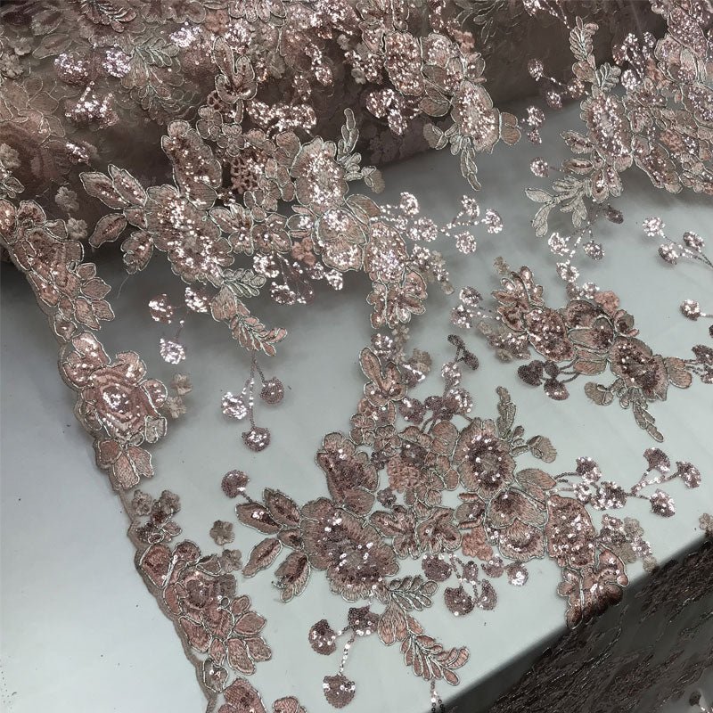 Transparent Prom Design Bridal Mesh Lace Embroidered Wedding FabricICE FABRICSICE FABRICSBlushTransparent Prom Design Bridal Mesh Lace Embroidered Wedding Fabric ICE FABRICS
