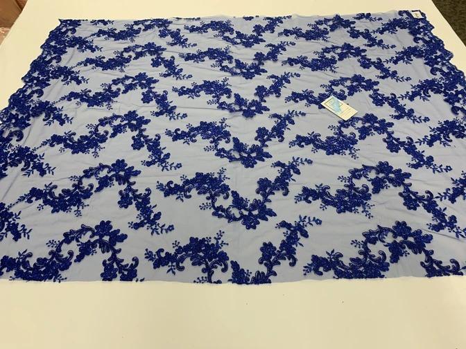 Veil Gowns Fabric Sold By The Yard | French Embroidered Mesh LaceICEFABRICICE FABRICSRoyal BlueVeil Gowns Fabric Sold By The Yard | French Embroidered Mesh LaceICEFABRICICE FABRICSRoyal BlueVeil Gowns Fabric Sold By The Yard | French Embroidered Mesh Lace ICEFABRIC