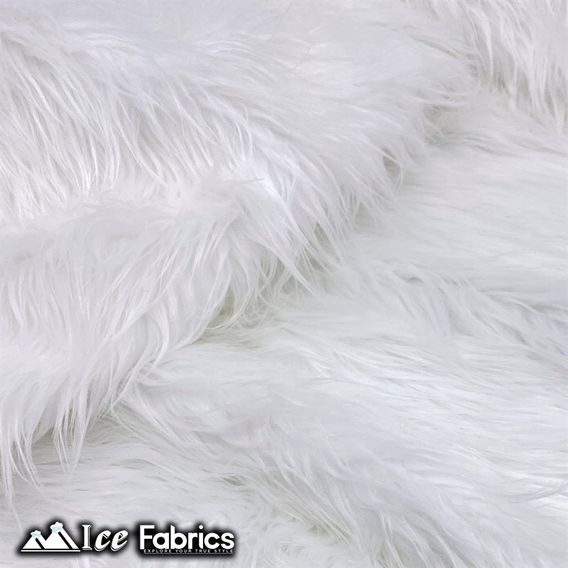 White Mohair Faux Fur Fabric Wholesale (20 Yards Bolt)ICE FABRICSICE FABRICSLong pile 2.5” to 3”20 Yards Roll (60” Wide )White Mohair Faux Fur Fabric Wholesale (20 Yards Bolt) ICE FABRICS