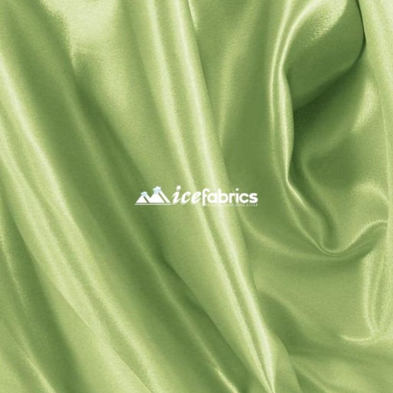 Stretch Charmeuse Satin Polyester Fabric for Wedding Dress by The Yard  (Aqua Green) 