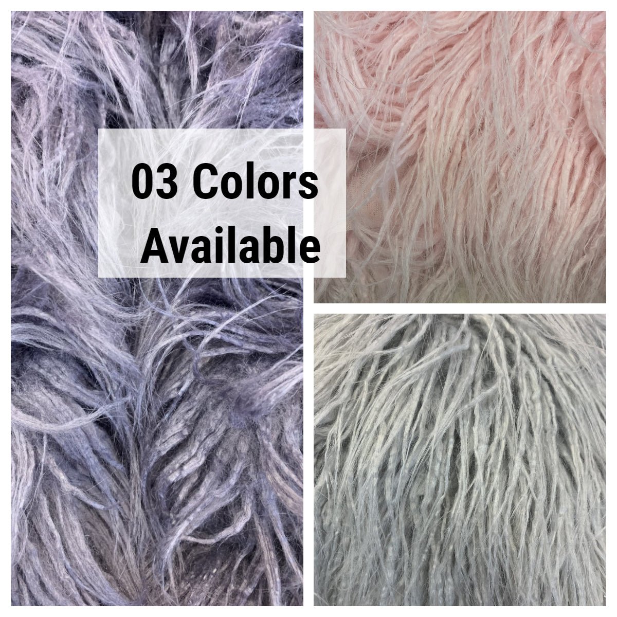 Yeti Mongolian Long Pile Faux Fur Fabric By The Yard / Faux Fur MaterialICE FABRICSICE FABRICSGrayBy The Yard (60 inches Wide)Yeti Mongolian Long Pile Faux Fur Fabric By The Yard / Faux Fur Material ICE FABRICS