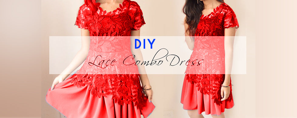 A DIY Lace Dress Combo Sewing Guide - Ice Fabrics