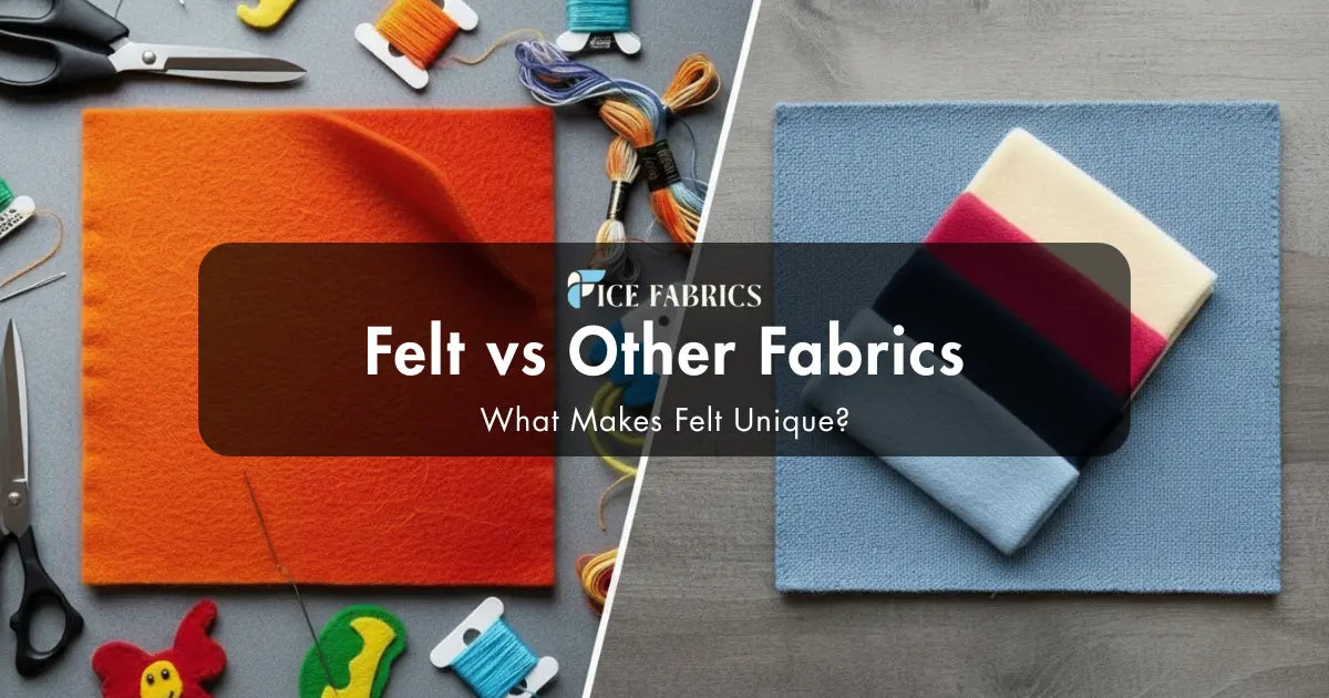 Felt Fabric vs Other Fabrics