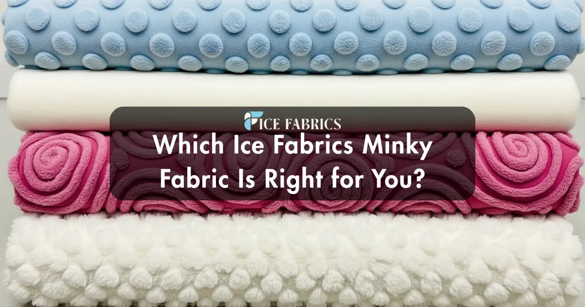 Ice Fabrics Minky Fabric