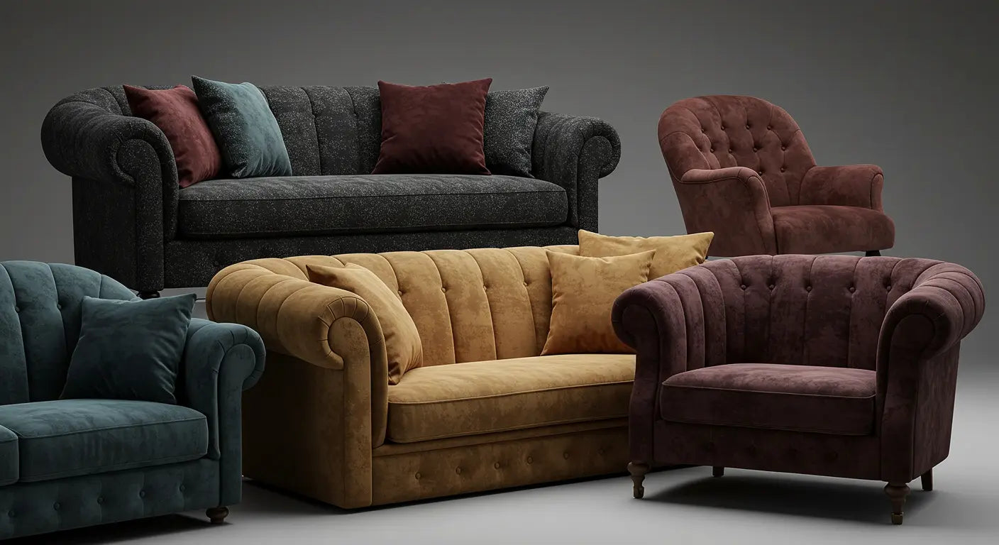 luxury velvet upholstery fabric for furniture