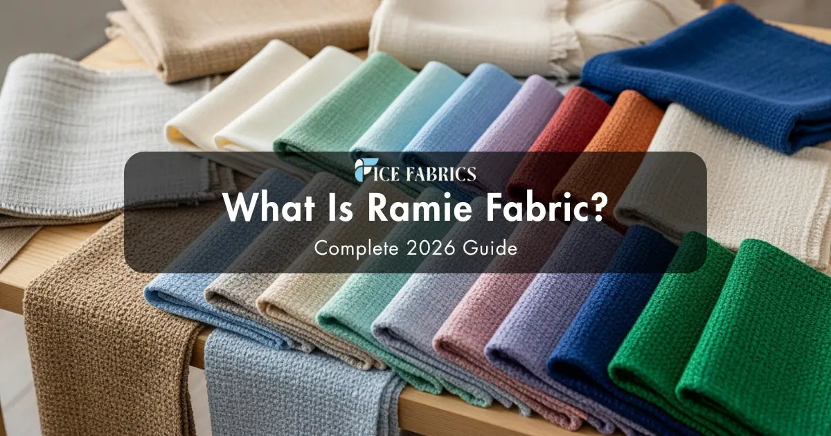 Color Ramie What Is Ramie Fabric? Complete 2026 Guide