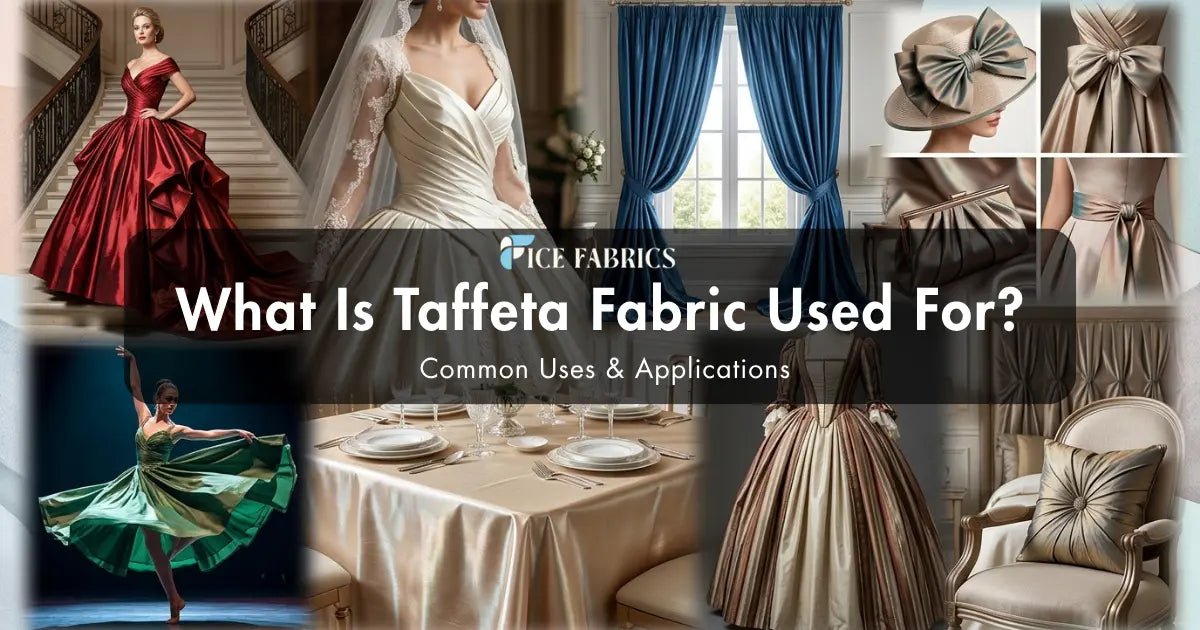 What Is Taffeta Fabric Used For