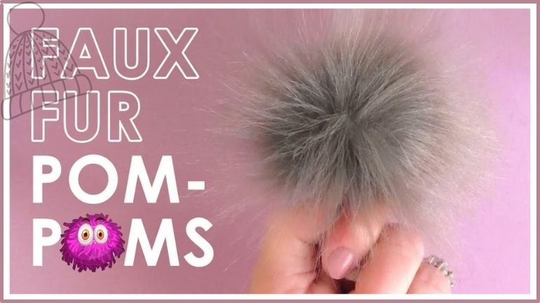 How to Make a Faux Fur Pom Pom for a Hat in Minutes - ICE FABRICS