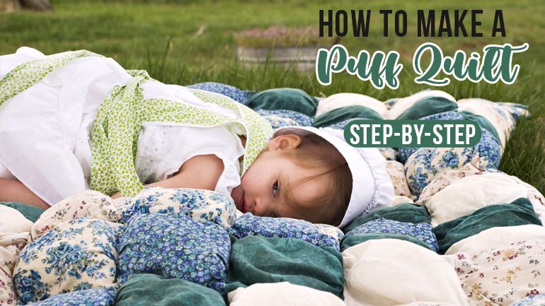 How to Make a Puff Quilt Step-by-step - ICE FABRICS