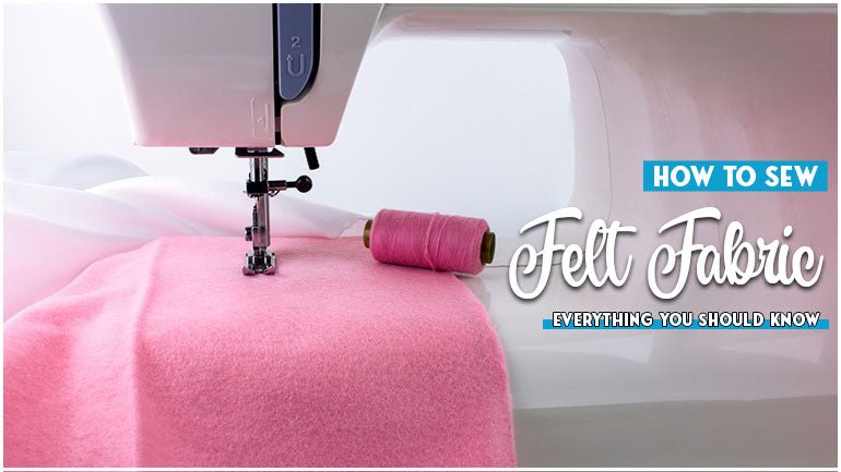 Threading Felt How to Sew Felt Fabric | Everything you should know