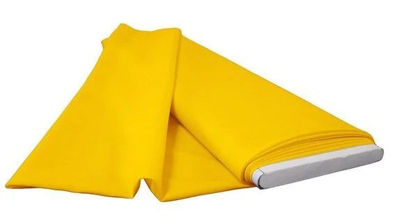 60" Wide Flat Fold Roll Polyester Poplin Fabric, 6 Yards PackagePoplin FabricICEFABRICICE FABRICSYellow60" Wide Flat Fold Roll Polyester Poplin Fabric, 6 Yards Package ICEFABRIC Yellow