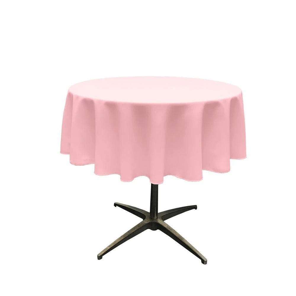 51" Polyester Round Tablecloth (18 Colors)ICEFABRICICE FABRICS1Light Pink51" Polyester Round Tablecloth (18 Colors) ICEFABRIC |Light Pink