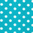 White Dot on Turquoise