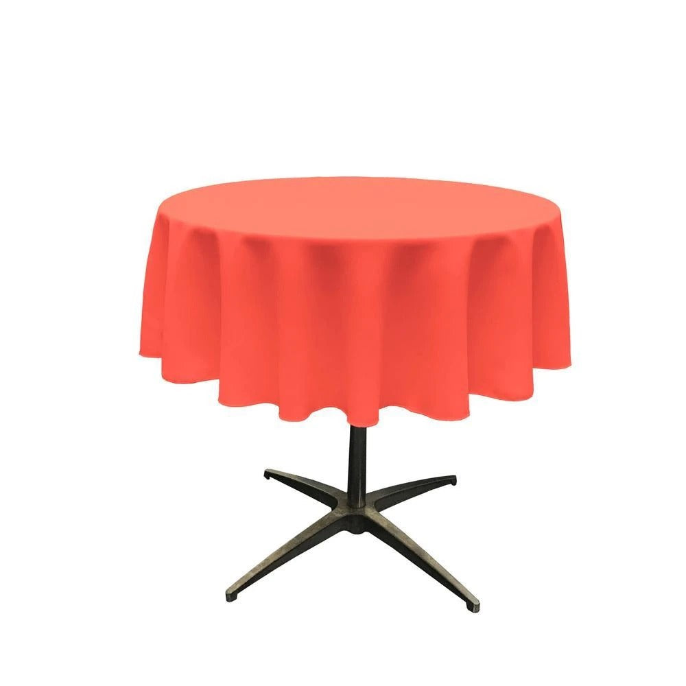 51" Polyester Round Tablecloth (18 Colors)ICEFABRICICE FABRICS1Coral51" Polyester Round Tablecloth (18 Colors) ICEFABRIC |Coral