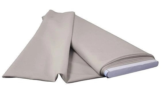 60" Wide Flat Fold Roll Polyester Poplin Fabric, 6 Yards PackagePoplin FabricICEFABRICICE FABRICSSilver60" Wide Flat Fold Roll Polyester Poplin Fabric, 6 Yards Package ICEFABRIC Silver