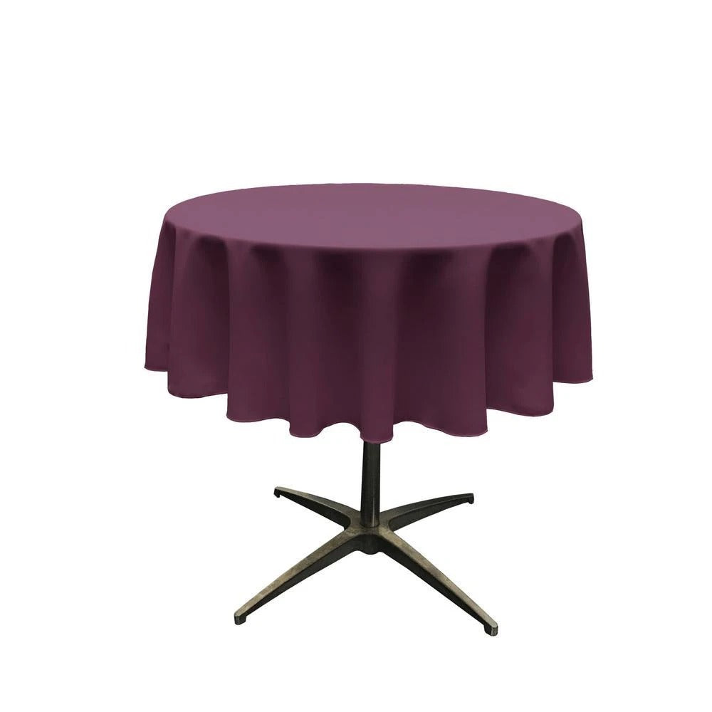 51" Polyester Round Tablecloth (18 Colors)ICEFABRICICE FABRICS1Eggplant51" Polyester Round Tablecloth (18 Colors) ICEFABRIC |Eggplant